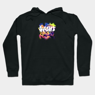 Groovy Text Saint Hoodie